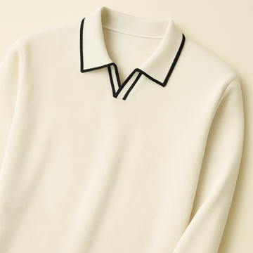 BreezeWeave Summer Polo Knit