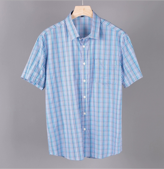 Elite Plaid Short Sleeve Shirt